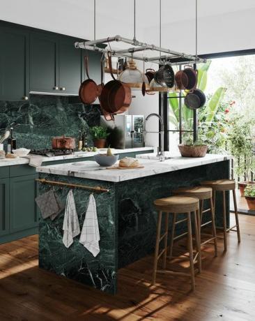 cozinha moderna 22 idéias de design de cozinha moderna para uma nova cozinha cozinha de mármore verde tinos, cullifords