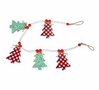 The Pioneer Woman Red and Green Beaded Garland