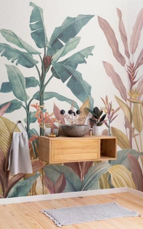 Coleção Vintage Botanicals por MuralsWallpaper, usando pinturas vintage detalhadas de Pierre-Joseph Redouté