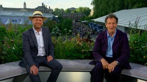 bbc's rhs chelsea flower show joe swift e monty don