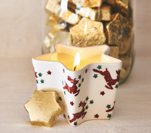 Foto da vela de Natal Emma Bridgewater