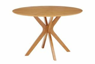 Nova mesa de jantar redonda Starburst de 120 cm