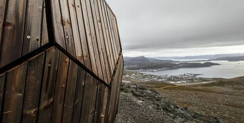 Foto da cabine norueguesa