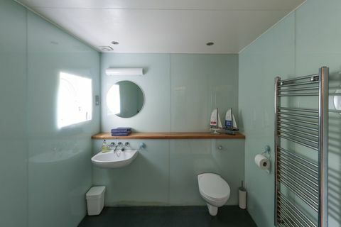 banheiro cabine de beira-mar