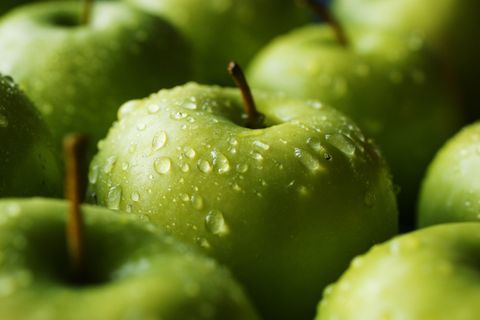 maçãs verdes