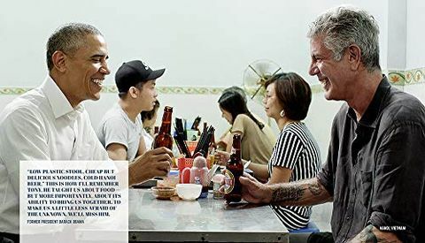 Anthony Bourdain lembrado