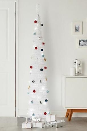 6 pés Trevalli White pop up Árvore de Natal artificial pré-iluminada
