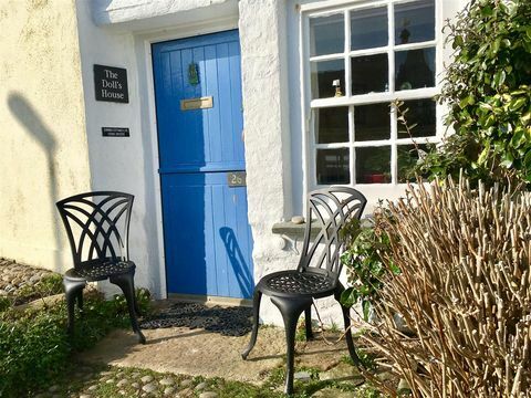 Casa de bonecas - um quarto cottage, Porthleven, Cornualha