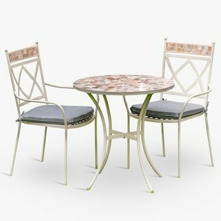 Conjunto de mesa e cadeiras Bistro Jardim Marrocos