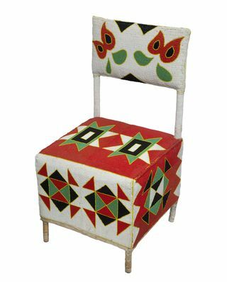 Cadeira trono com cercadura ioruba II