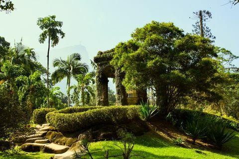 Monumento, Jardim Botânico, Rio de Janeiro, Brasil