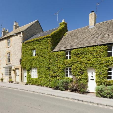 a cidade de stow on the wold em cotswolds, gloucestershire