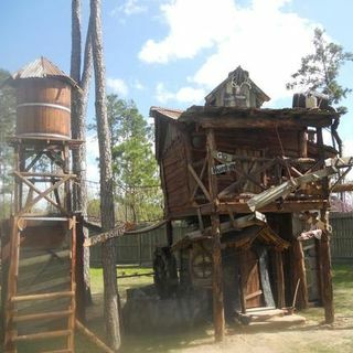 Torre do jogo da cabine do país