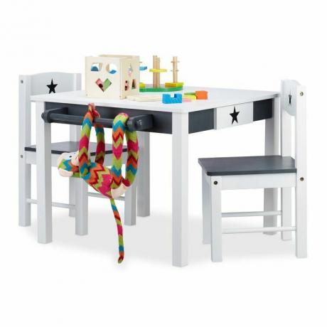 Conjunto de mesa e cadeira infantil Harriet Bee Forbes