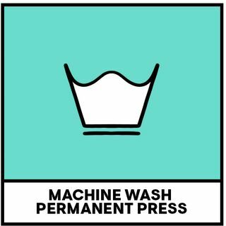 símbolo de lavanderia permanente
