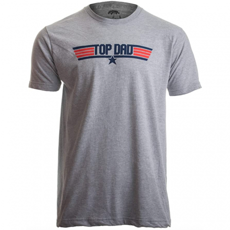 Camiseta militar dos anos 80 'Top Dad'