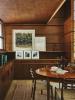Dentro de uma casa pré-fabricada de Frank Lloyd Wright, no norte do estado de Nova York