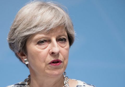 Theresa May na Cúpula do G20 em Hamburgo - 8 de julho de 2017