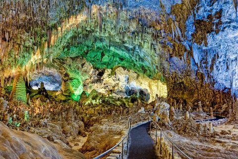 cavernas de carlsbad em carlsbad, novo méxico