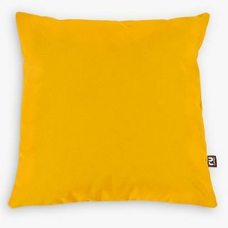 Almofada rucomfy interna / externa, conjunto de 2, amarela