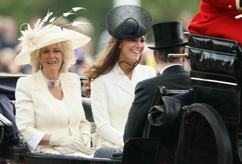 Kate Middleton em Trooping the Color 2010