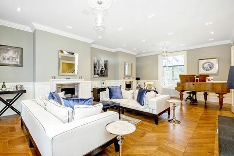 1 Spring Terrace - Richmond - sala de estar - piano - Savills