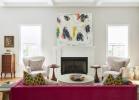 Michelle Gage projeta uma casa de família em torno de um sofá rosa ousado