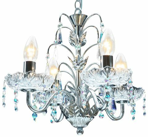 lustre de vidro