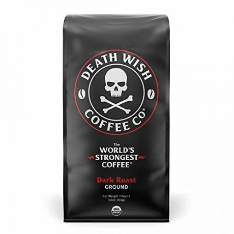 Desejo de morte café torrado escuro 'mais forte do mundo'