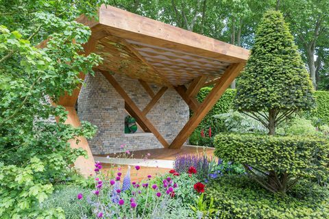 o jardim de morgan stanley projetado por chris beardshaw patrocinado por morgan stanley rhs chelsea flower show 2017