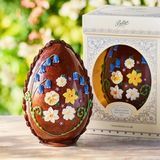 Grande Leite Chocolate Primavera Flores Ovo