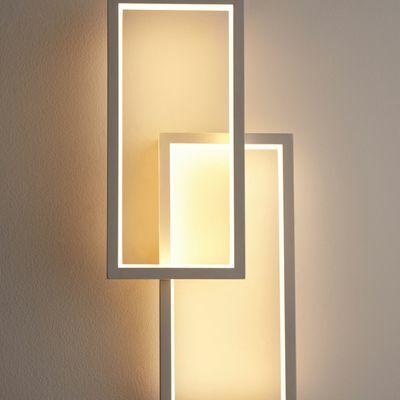 John Lewis & Partners Ângulo de luz LED de parede, branco