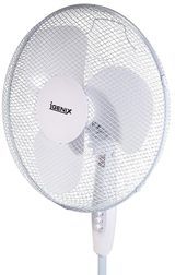 Igenix DF1655 Ventilador Oscilante de 3 Velocidades com Grade de Segurança de Malha, 16 polegadas, 40 W, branco
