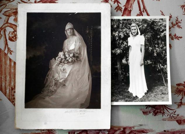 heranças e fotos de Edith Bouvier Beale