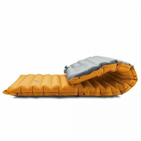 Almofada de dormir inflável extra grossa com bomba embutida