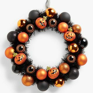 Coroa de bolas de Halloween da John Lewis & Partners