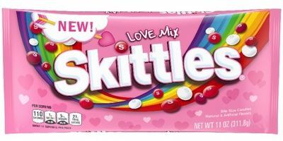 Skittles Dia dos Namorados Love Mix - 11oz